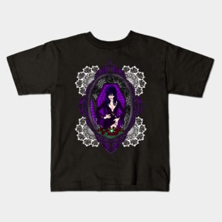 Elvira Mistress of the Dark fanart Kids T-Shirt